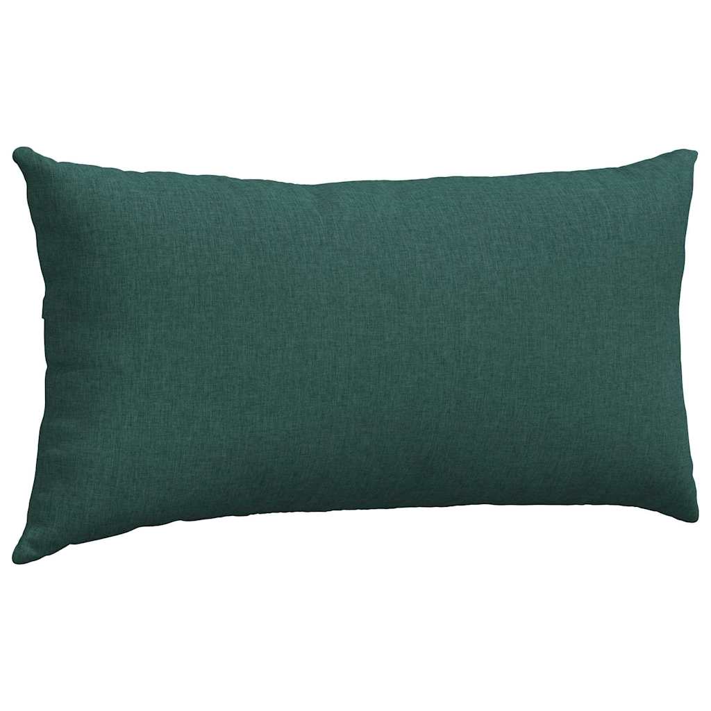 Jastučići za sofu 2 pcs Tamnozelena 80 x 40 cm tkanina