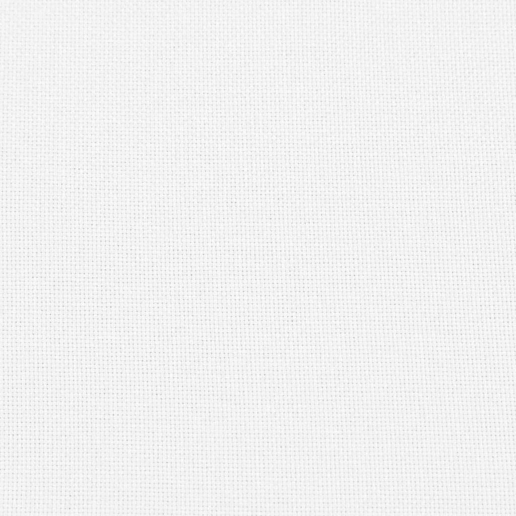 Jastučići za sofu 2 pcs Bijelo 80 x 40 cm tkanina