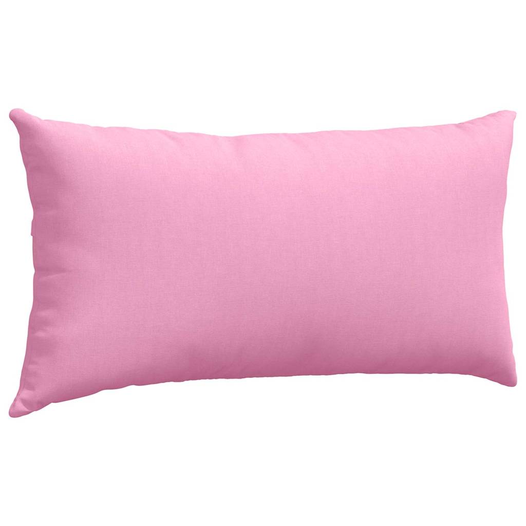 Jastučići za sofu 2 pcs Ružičasta 80 x 40 cm tkanina