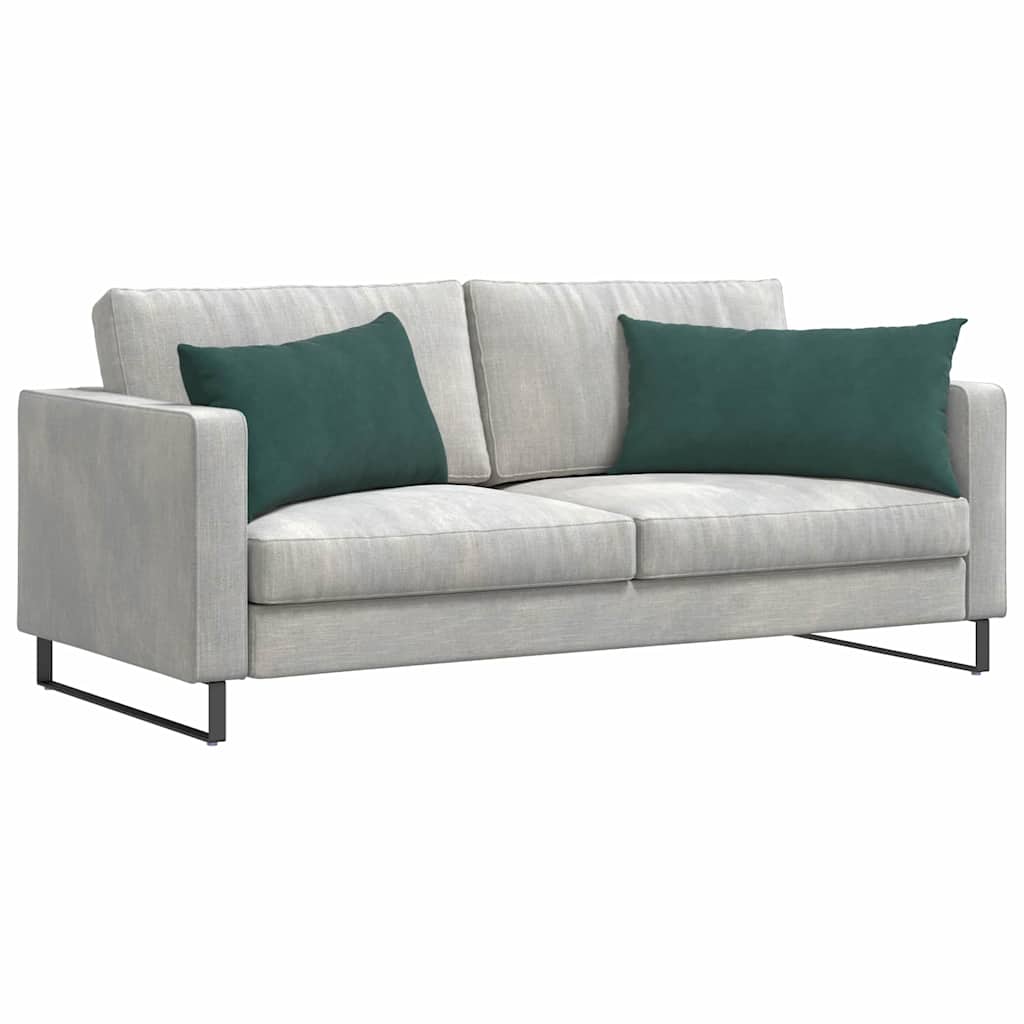 Jastučići za sofu 2 pcs Tamnozelena 80 x 40 cm Kordura tekstil