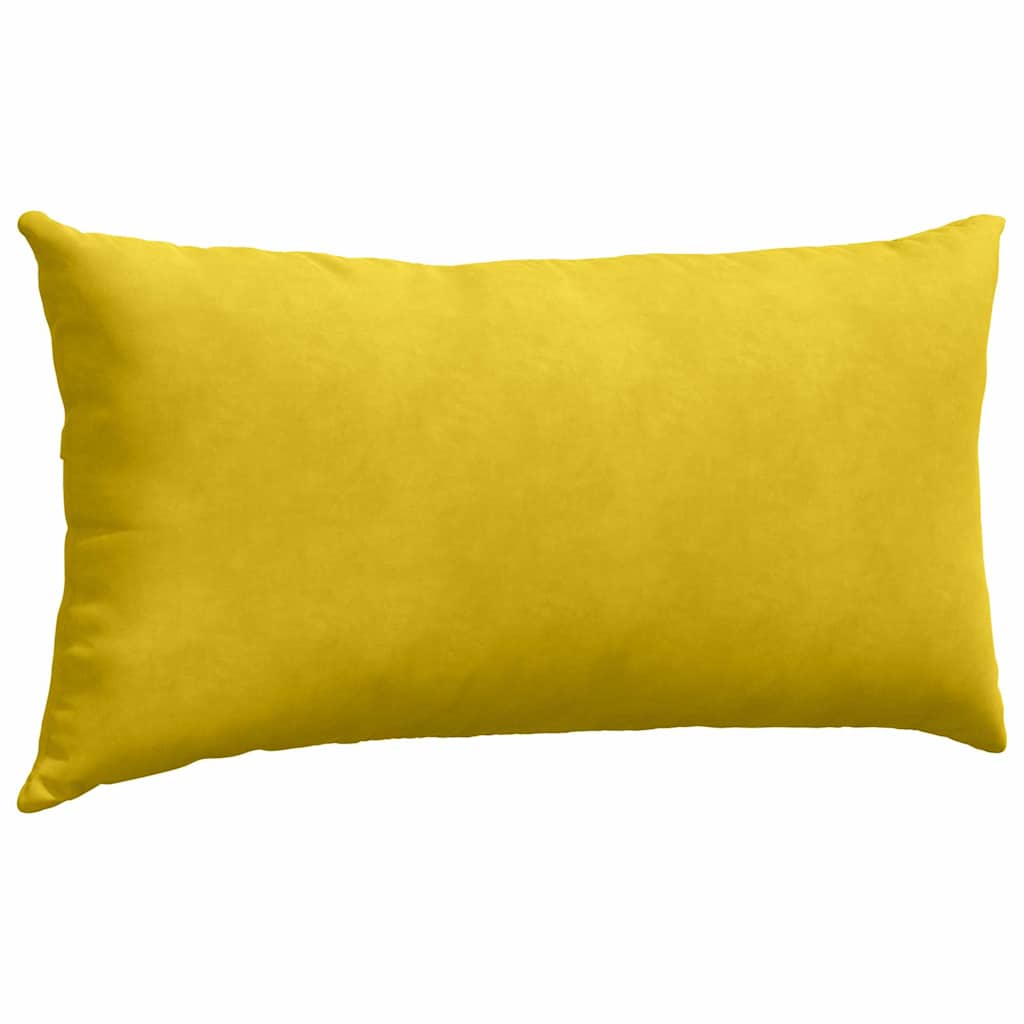 Jastučići za sofu 2 pcs Žuta 80 x 40 cm Kordura tekstil