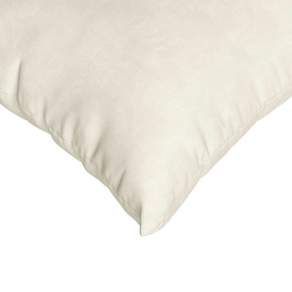 Jastučići za sofu 2 pcs Krema 80 x 40 cm Kordura tekstil