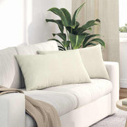 Jastučići za sofu 2 pcs Krema 80 x 40 cm Kordura tekstil