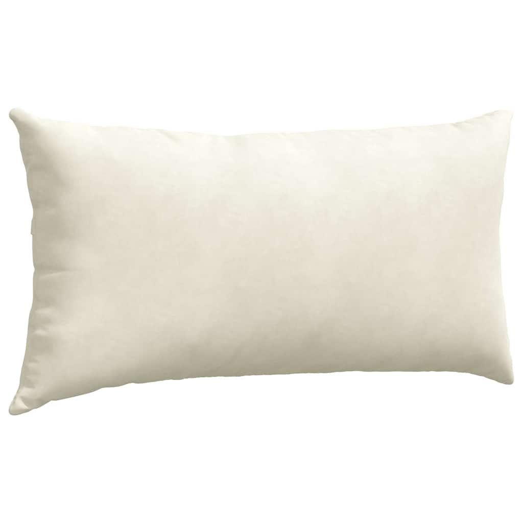 Jastučići za sofu 2 pcs Krema 80 x 40 cm Kordura tekstil