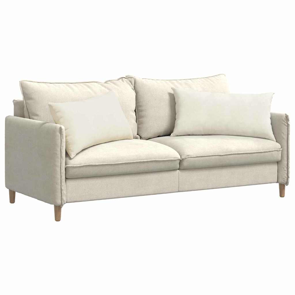 Jastučići za sofu 2 pcs Krema 80 x 40 cm Kordura tekstil