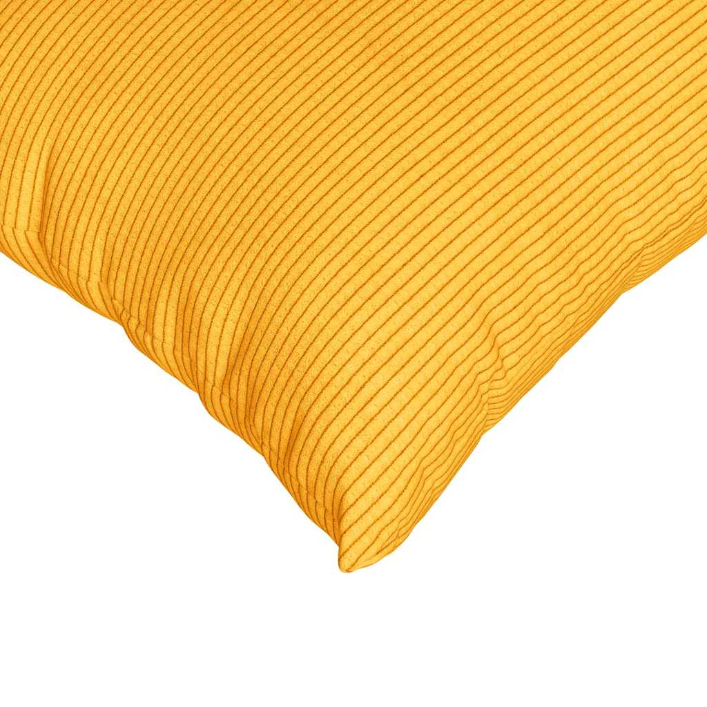 Jastučići za sofu 2 pcs Svijetlo žuta 80 x 40 cm