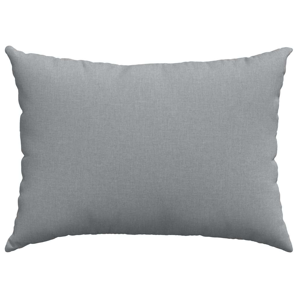 Jastučići za sofu 2 pcs Svijetlo siva 70 x 50 cm tkanina