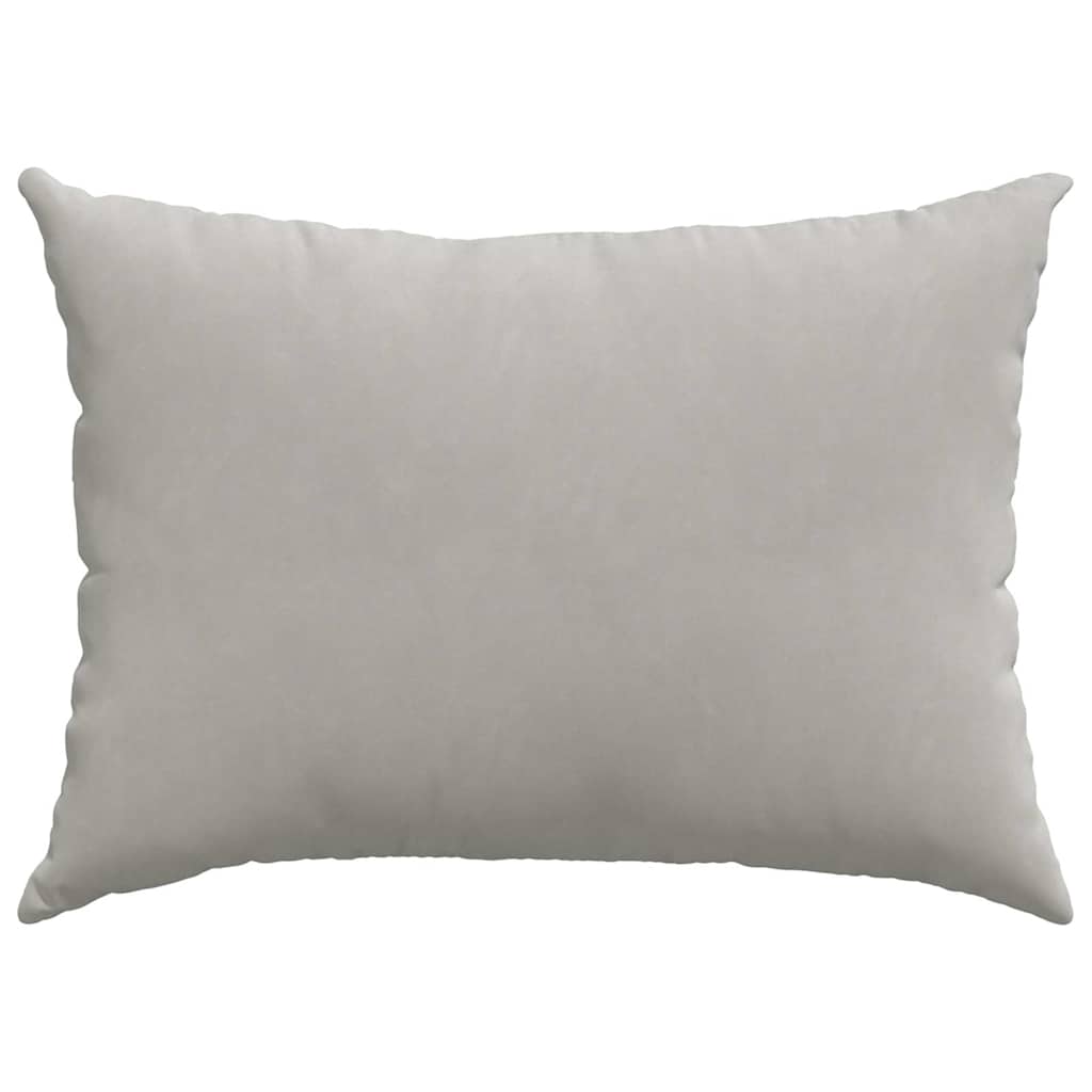 Jastučići za sofu 2 pcs Svijetlo siva 70 x 50 cm tkanina