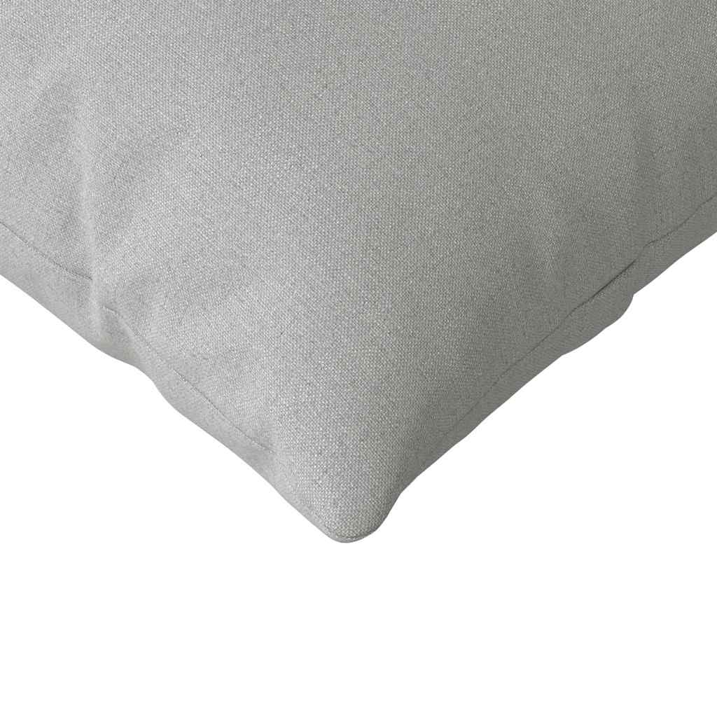 Jastučići za sofu 2 pcs Oblačnosiva 120 x 40 cm tkanina