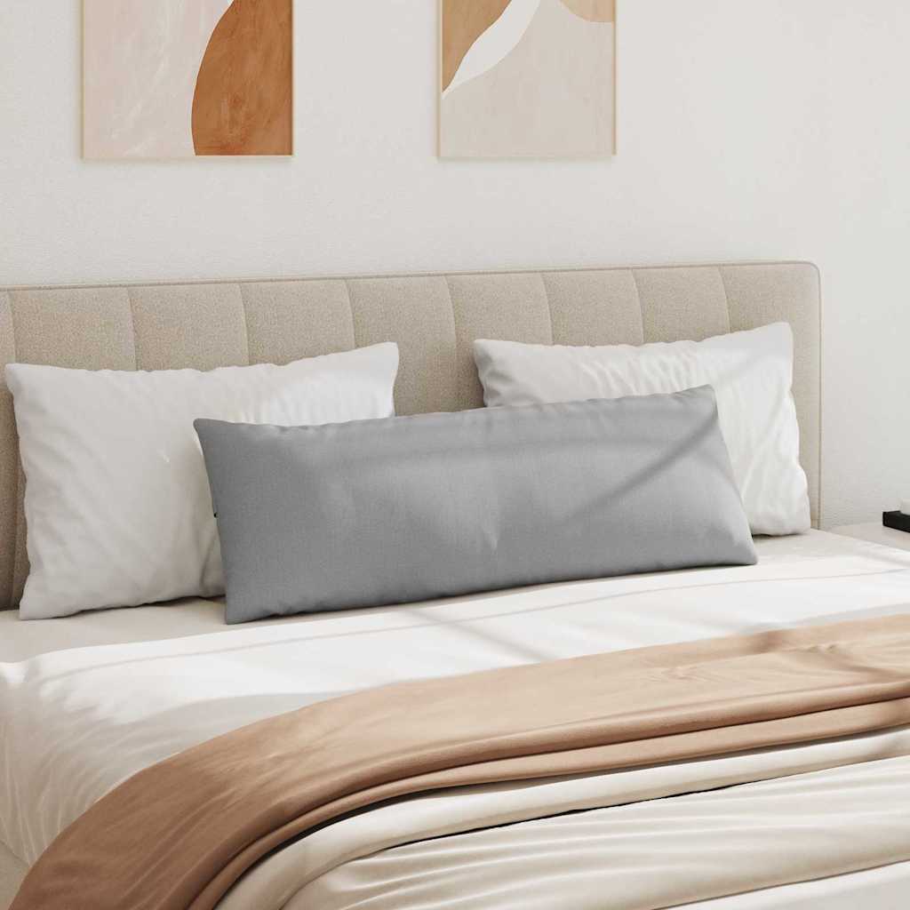 Jastučići za sofu 2 pcs Oblačnosiva 120 x 40 cm tkanina