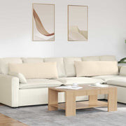 Jastučići za sofu 2 pcs Bež 120 x 40 cm tkanina