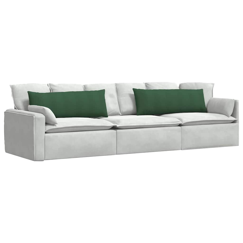 Jastučići za sofu 2 pcs Tamnozelena 120 x 40 cm Kordura tekstil