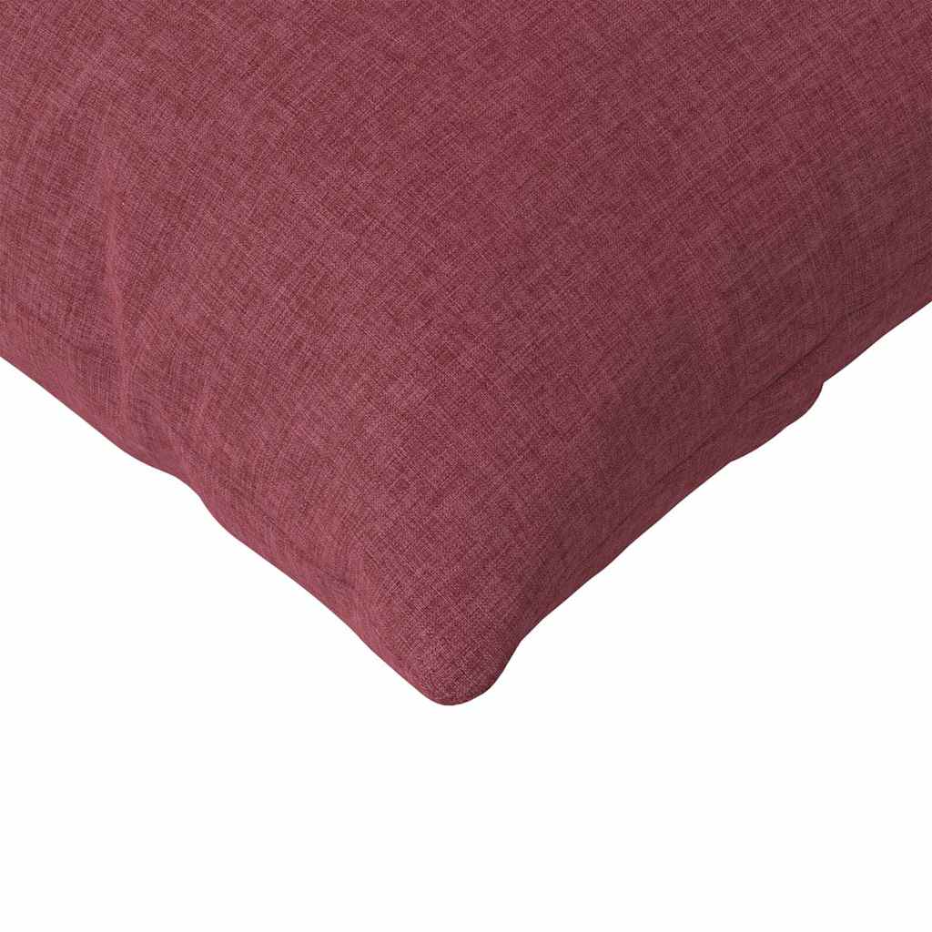 Jastučići za sofu 2 pcs Vinska crvena 145 x 40 cm tkanina