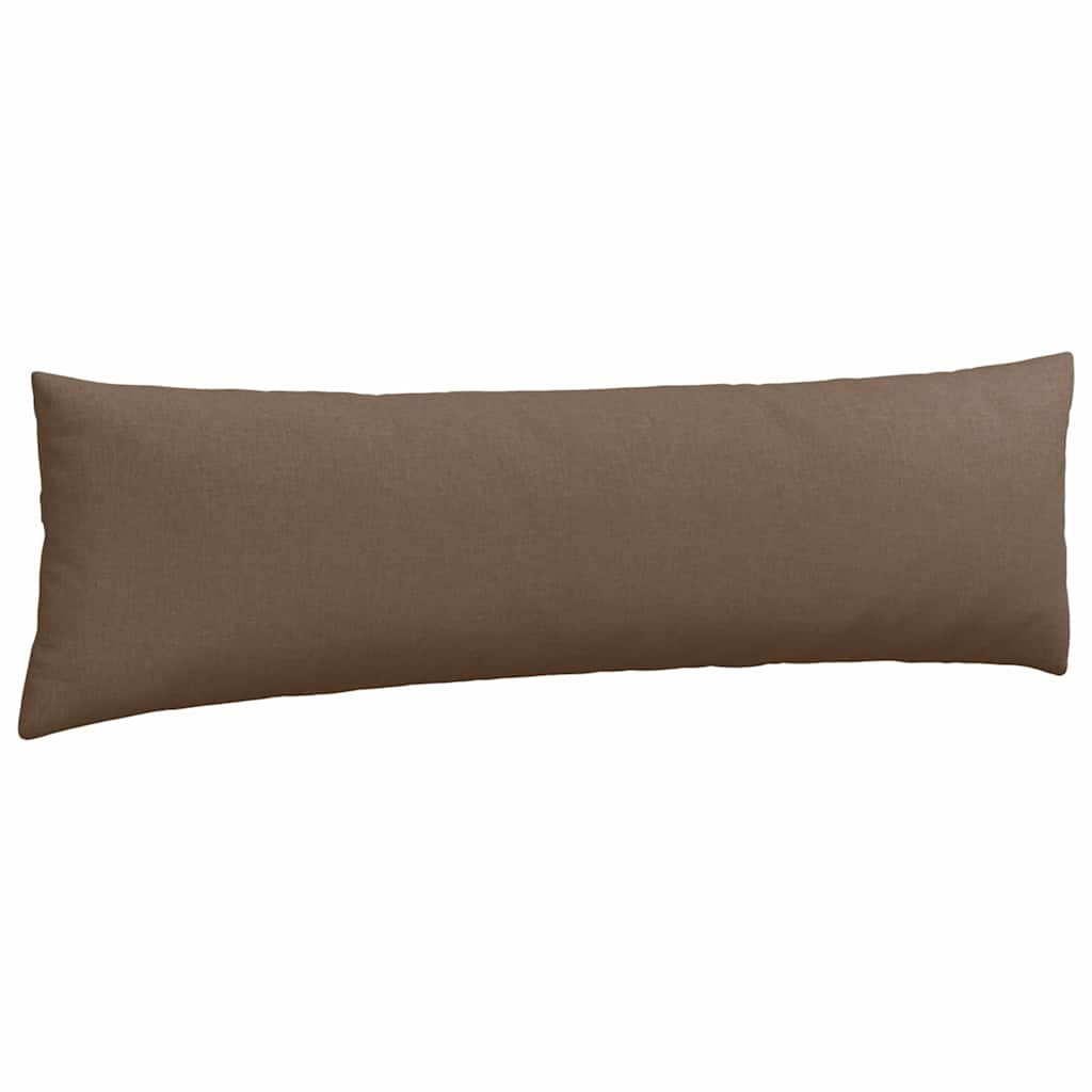 Jastučići za sofu 2 pcs Smeđa 145 x 40 cm tkanina