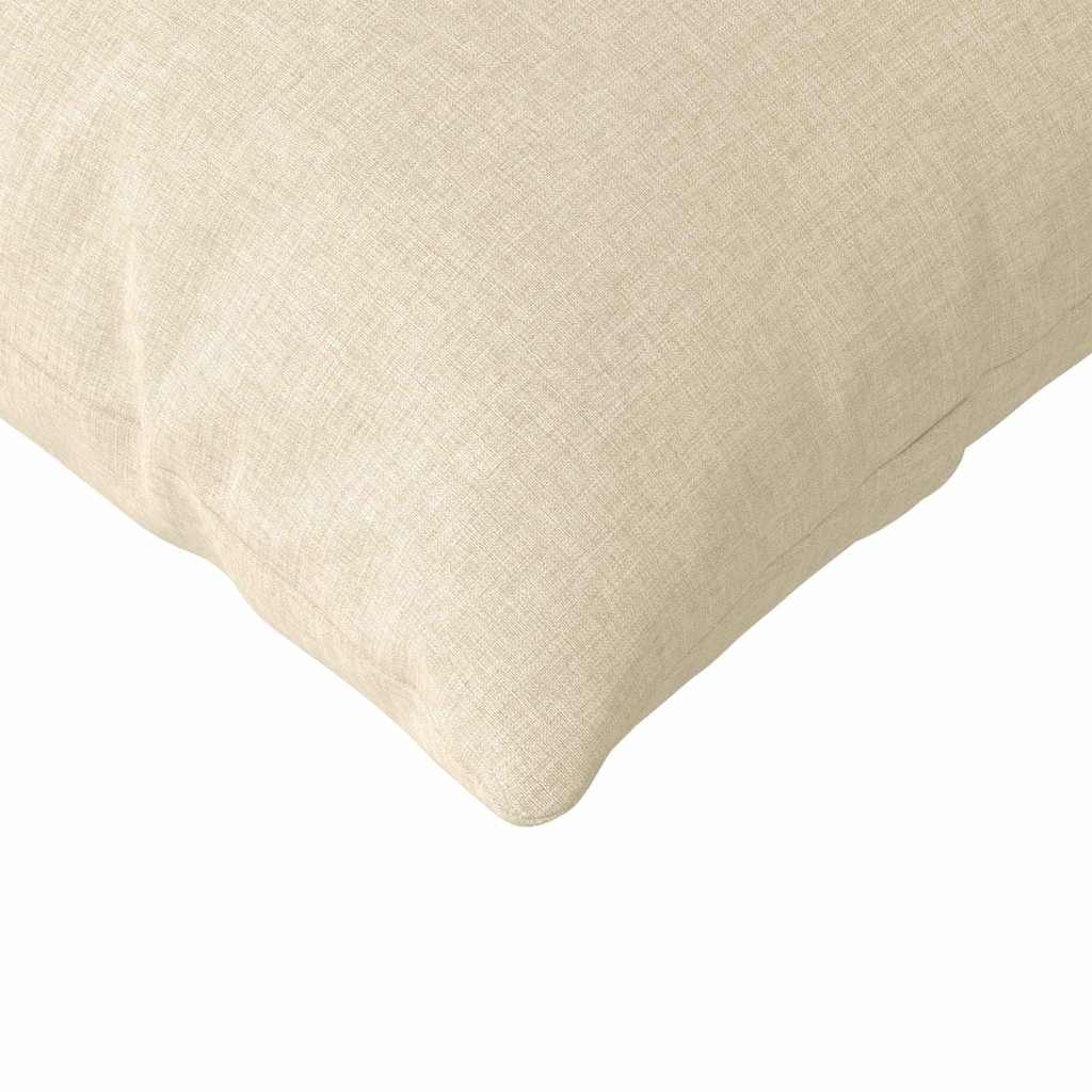 Jastučići za sofu 2 pcs Krema 145 x 40 cm tkanina
