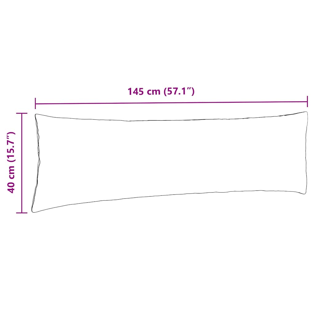 Jastučići za sofu 2 pcs Crvena 145 x 40 cm tkanina