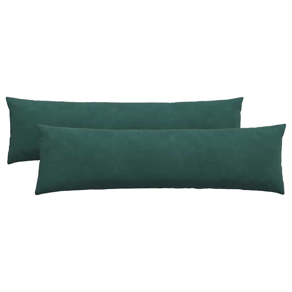 Jastučići za sofu 2 pcs Tamnozelena 145 x 40 cm Kordura tekstil