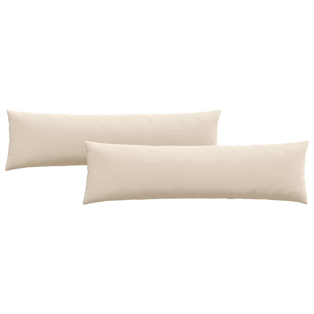 Jastučići za sofu 2 pcs Bež 145 x 40 cm tkanina