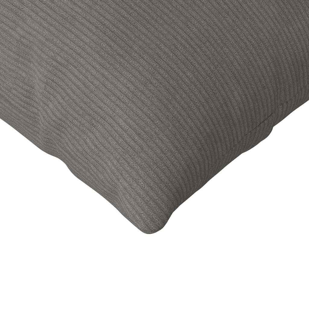Jastučići za sofu 2 pcs Svijetlo siva 145 x 40 cm