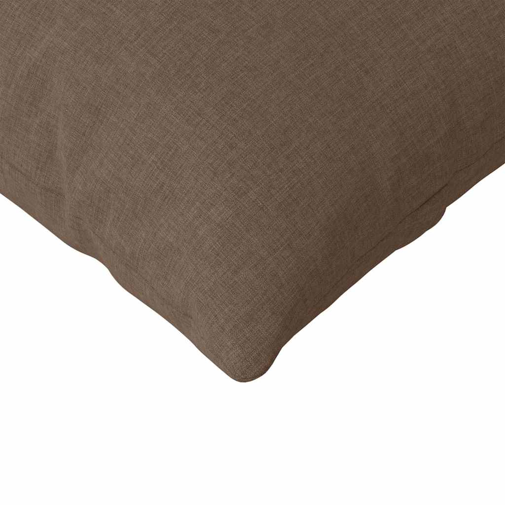Jastučići za sofu 2 pcs Smeđa 200 x 40 cm tkanina