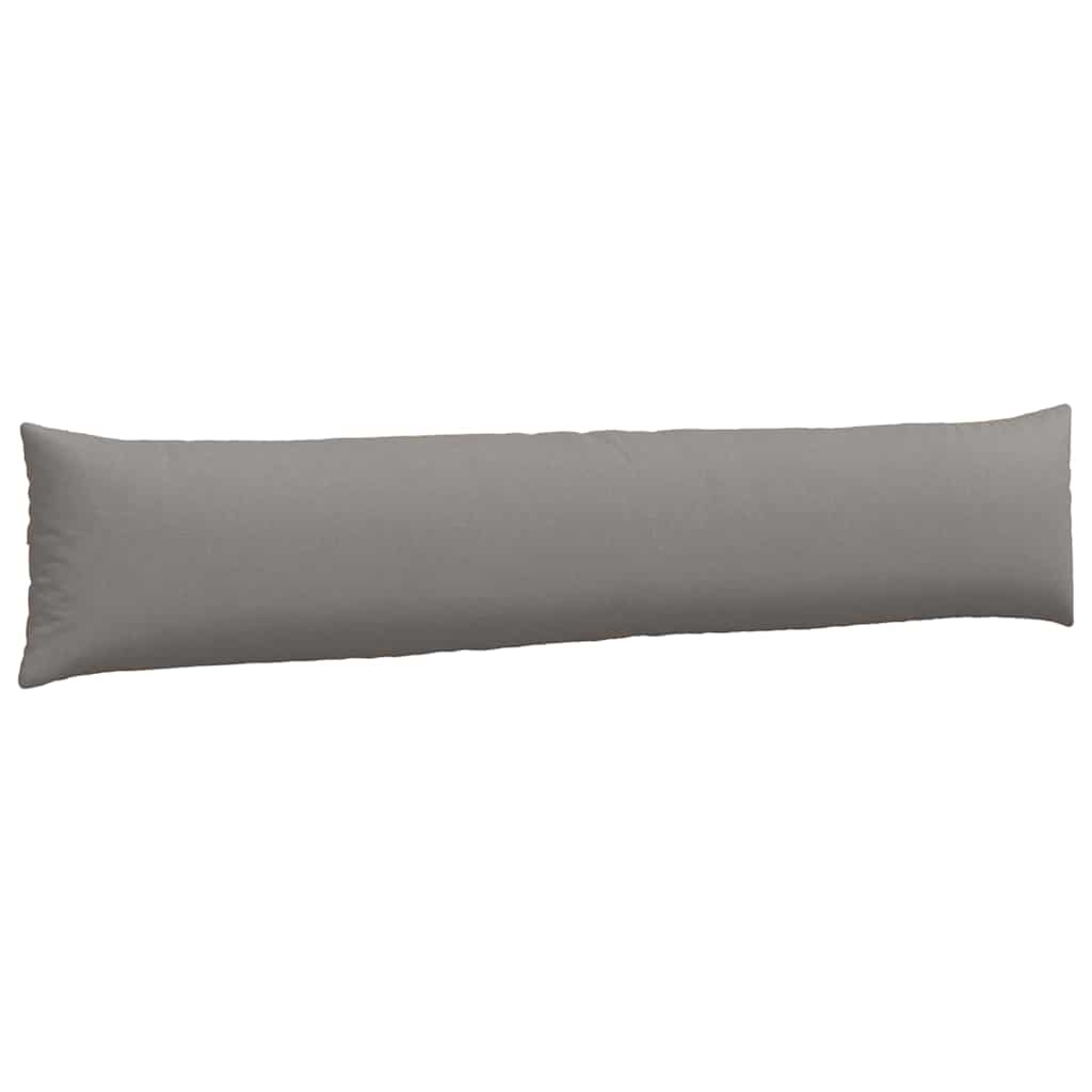 Jastučići za sofu 2 pcs Sivo-smeđa 200 x 40 cm tkanina