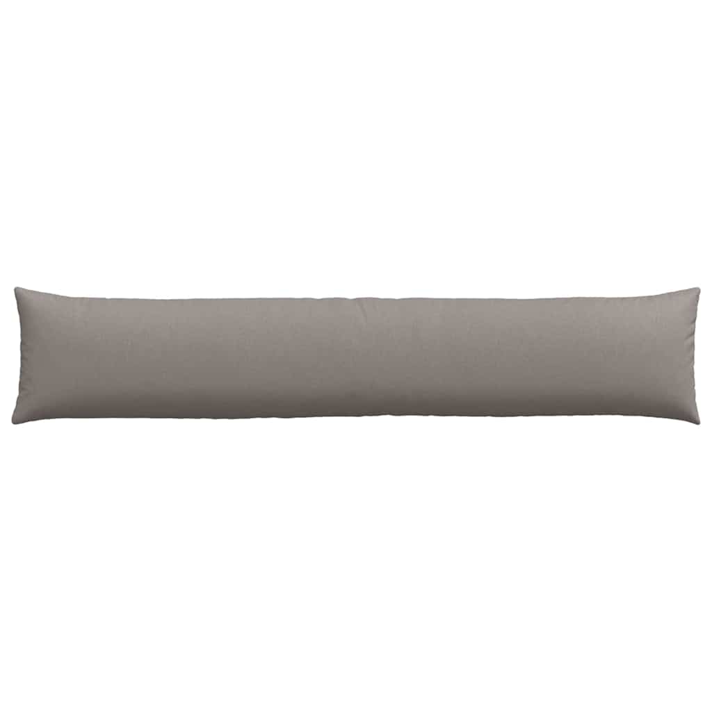 Jastučići za sofu 2 pcs Sivo-smeđa 200 x 40 cm tkanina