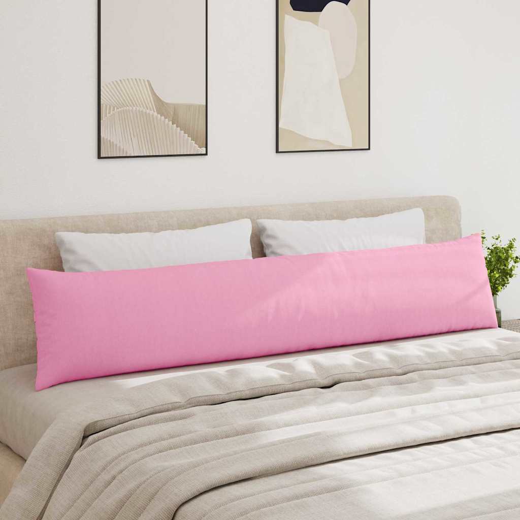 Jastučići za sofu 2 pcs Ružičasta 200 x 40 cm tkanina