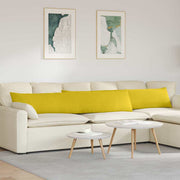 Jastučići za sofu 2 pcs Žuta 200 x 40 cm Kordura tekstil