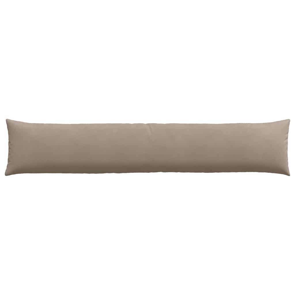Jastučići za sofu 2 pcs Sivo-smeđa 200 x 40 cm tkanina