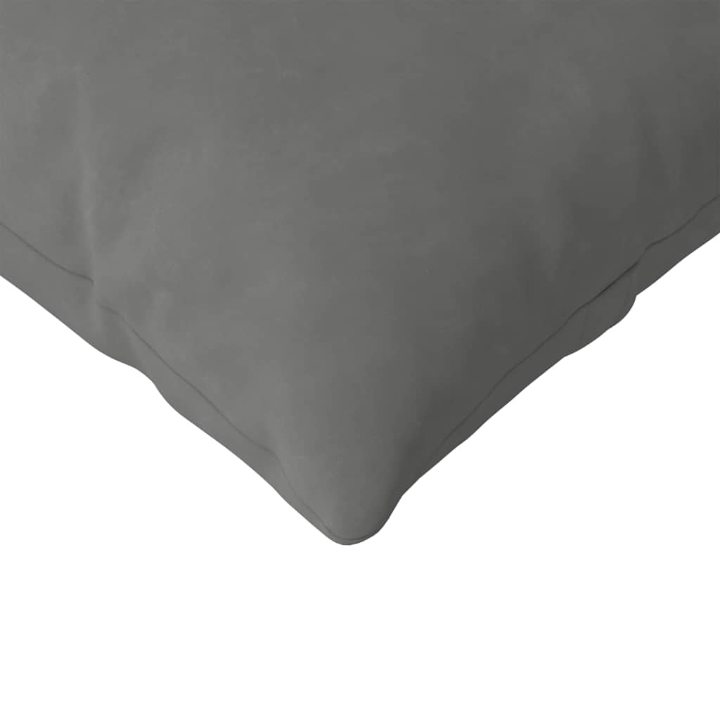Jastučići za sofu 2 pcs Tamno siva 200 x 40 cm tkanina