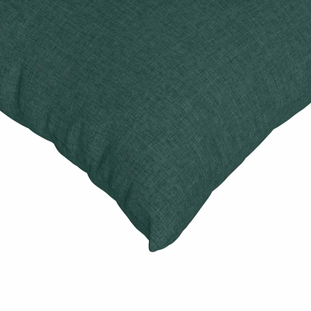 Jastučići za sofu 2 pcs Tamnozelena 45 x 45 cm tkanina