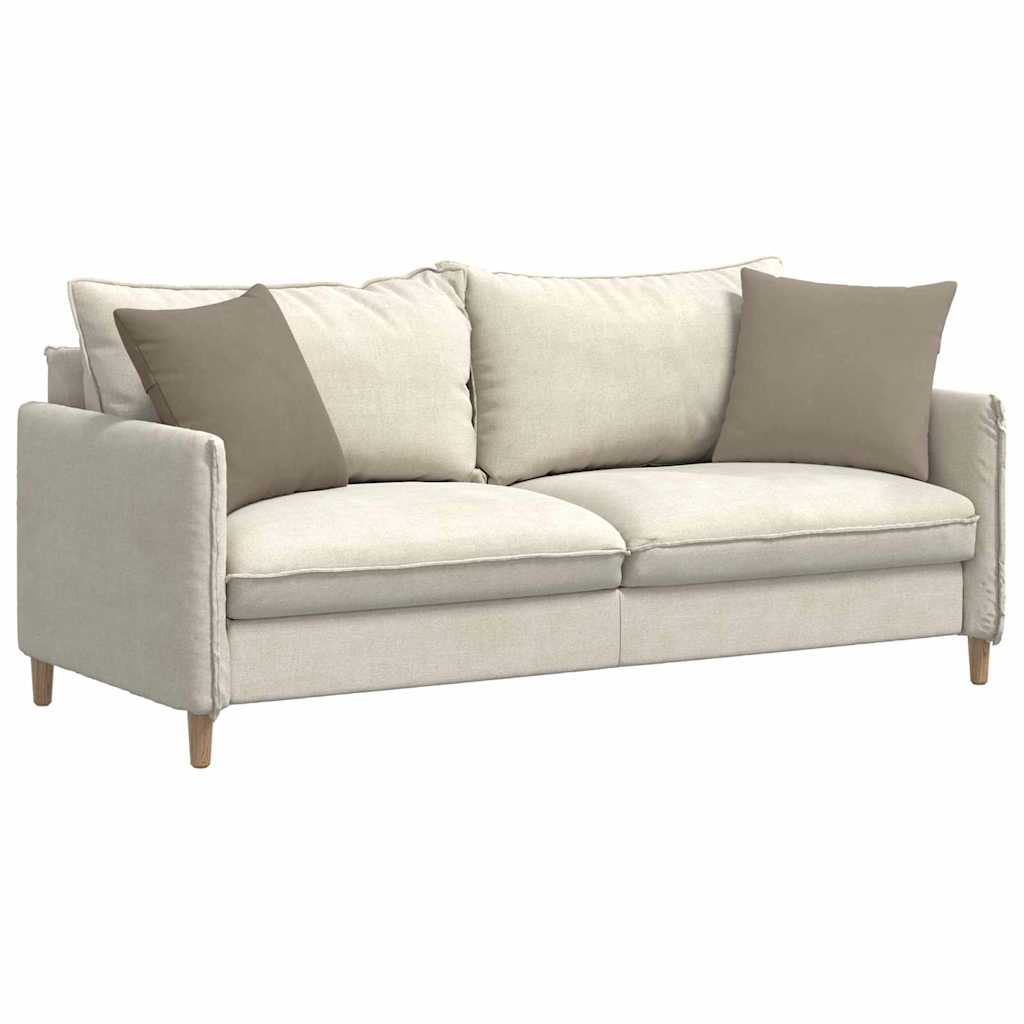 Jastučići za sofu 2 pcs Sivo-smeđa 45 x 45 cm tkanina