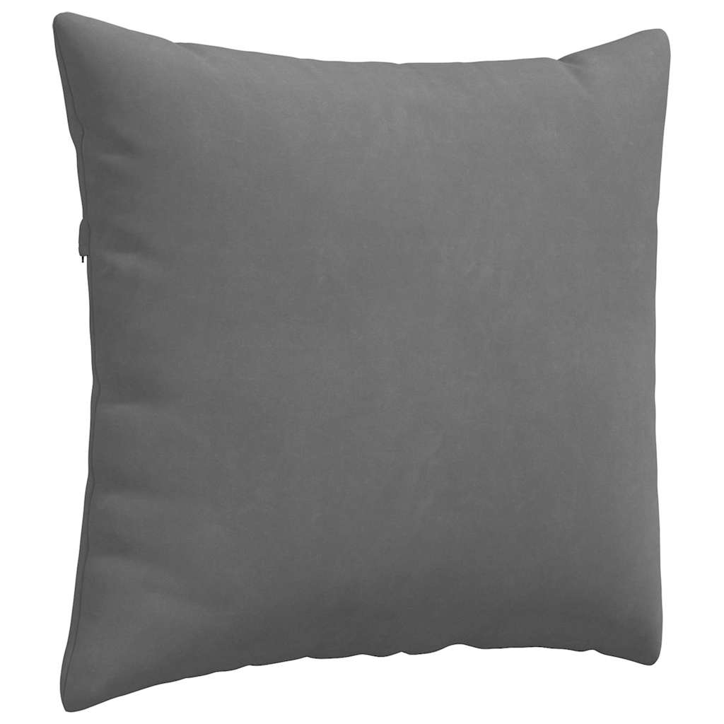 Jastučići za sofu 2 pcs Tamno siva 45 x 45 cm tkanina