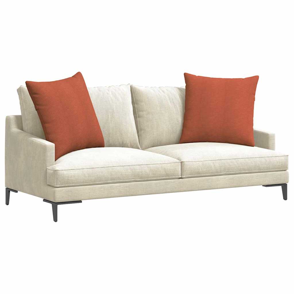 Jastučići za sofu 2 pcs Crvena narančasta 60 x 60 cm
