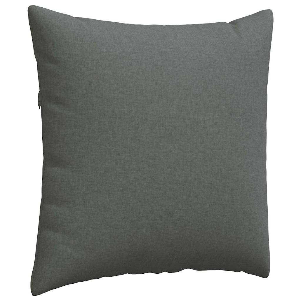 Jastučići za sofu 2 pcs Tamno siva 80 x 80 cm tkanina