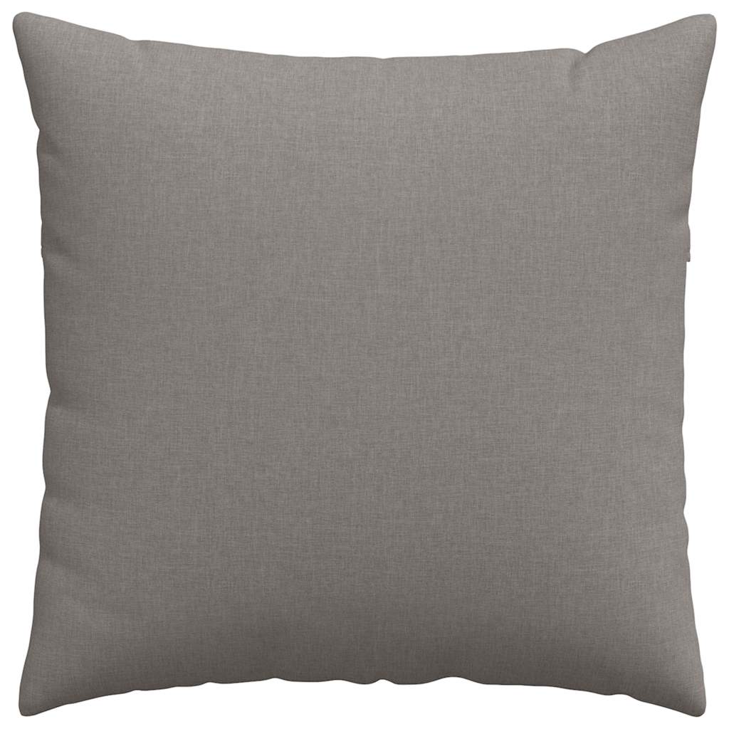 Jastučići za sofu 2 pcs Sivo-smeđa 80 x 80 cm tkanina
