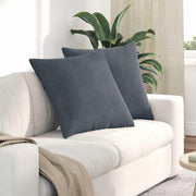 Jastučići za sofu 2 pcs Tamno siva 80 x 80 cm Kordura tekstil