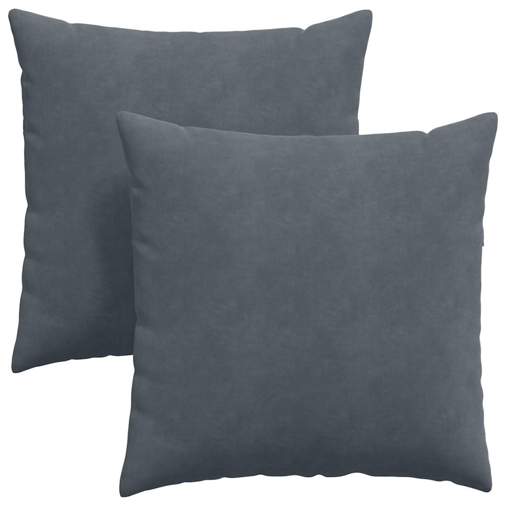 Jastučići za sofu 2 pcs Tamno siva 80 x 80 cm Kordura tekstil