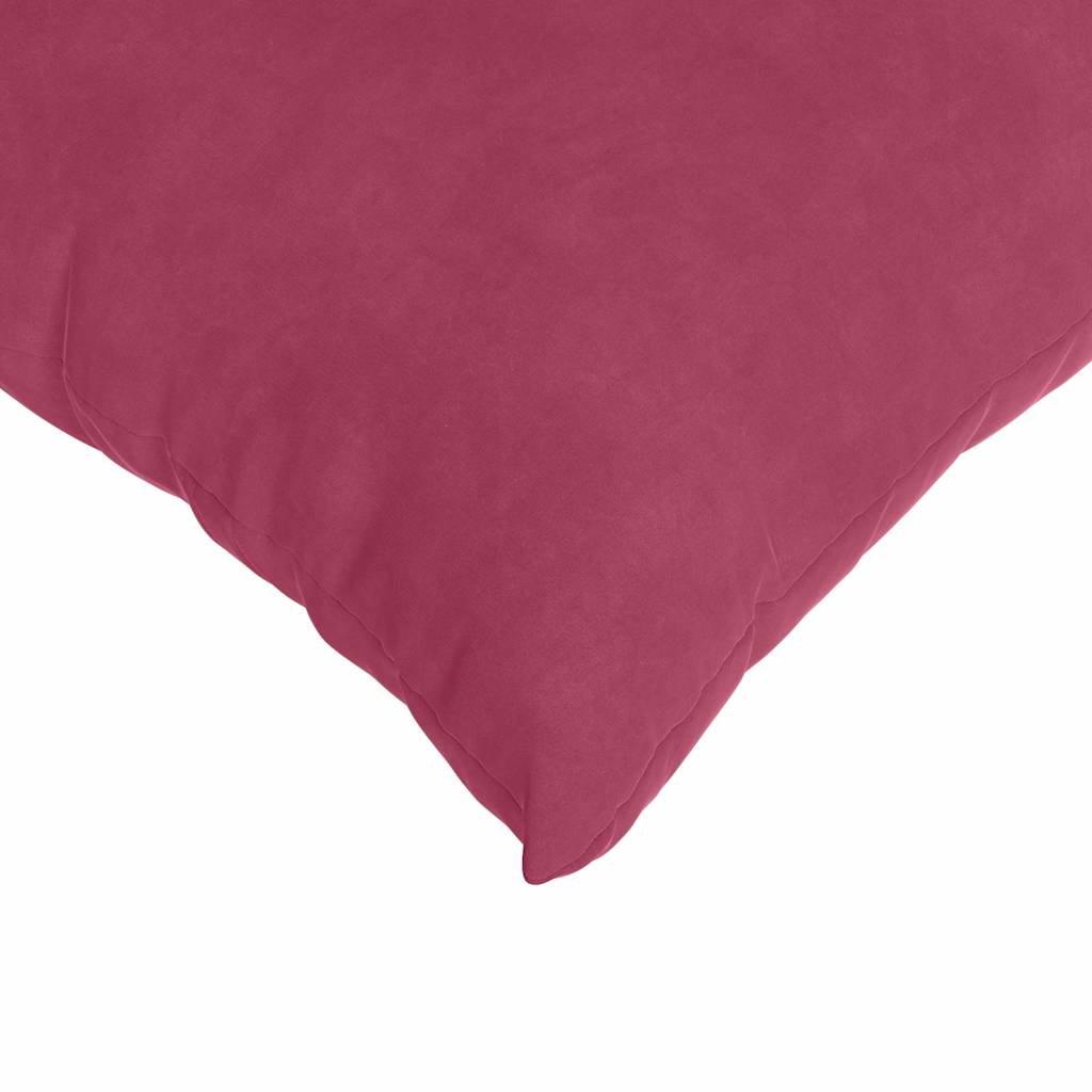 Jastučići za sofu 2 pcs Vinska crvena 80 x 80 cm