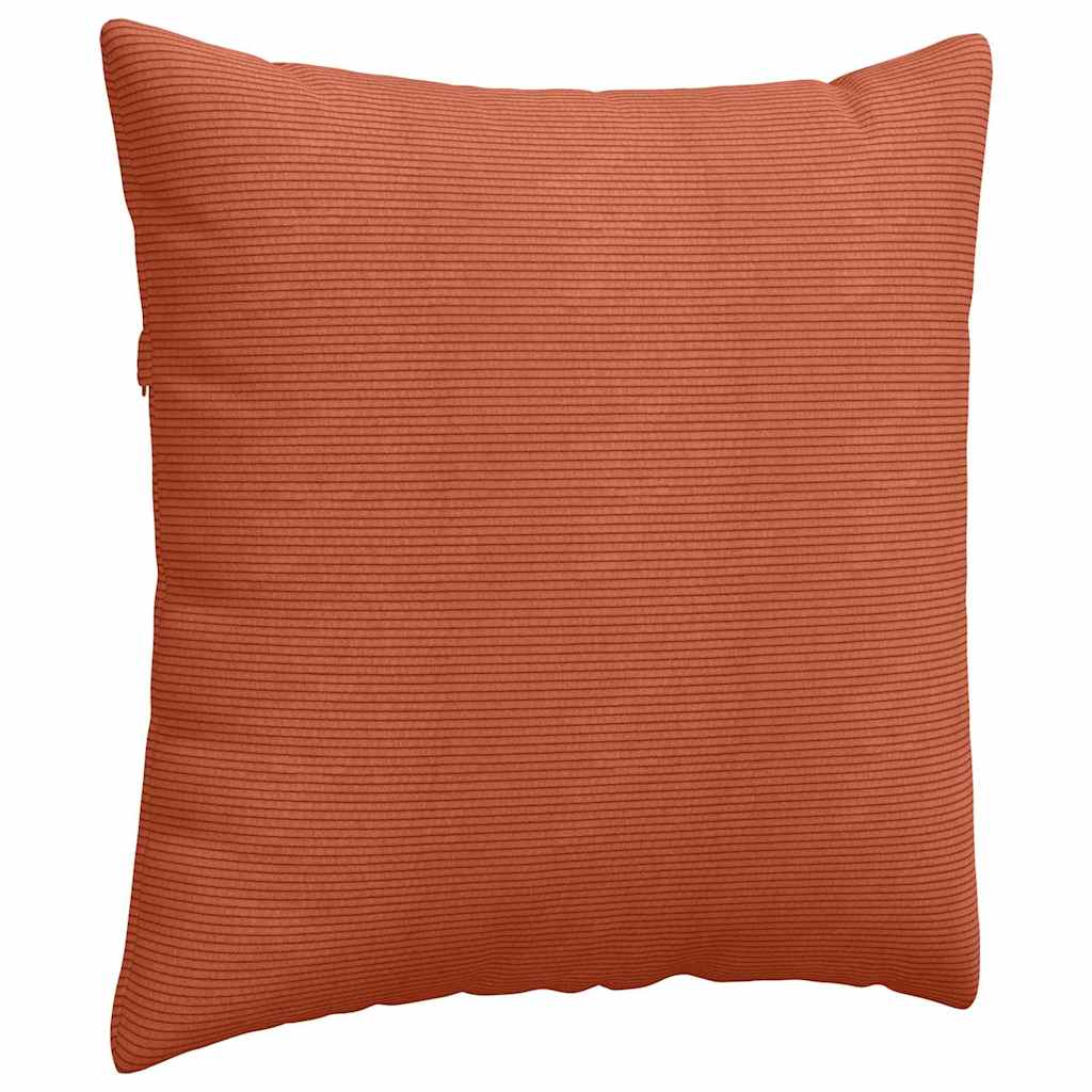 Jastučići za sofu 2 pcs Crvena narančasta 80 x 80 cm