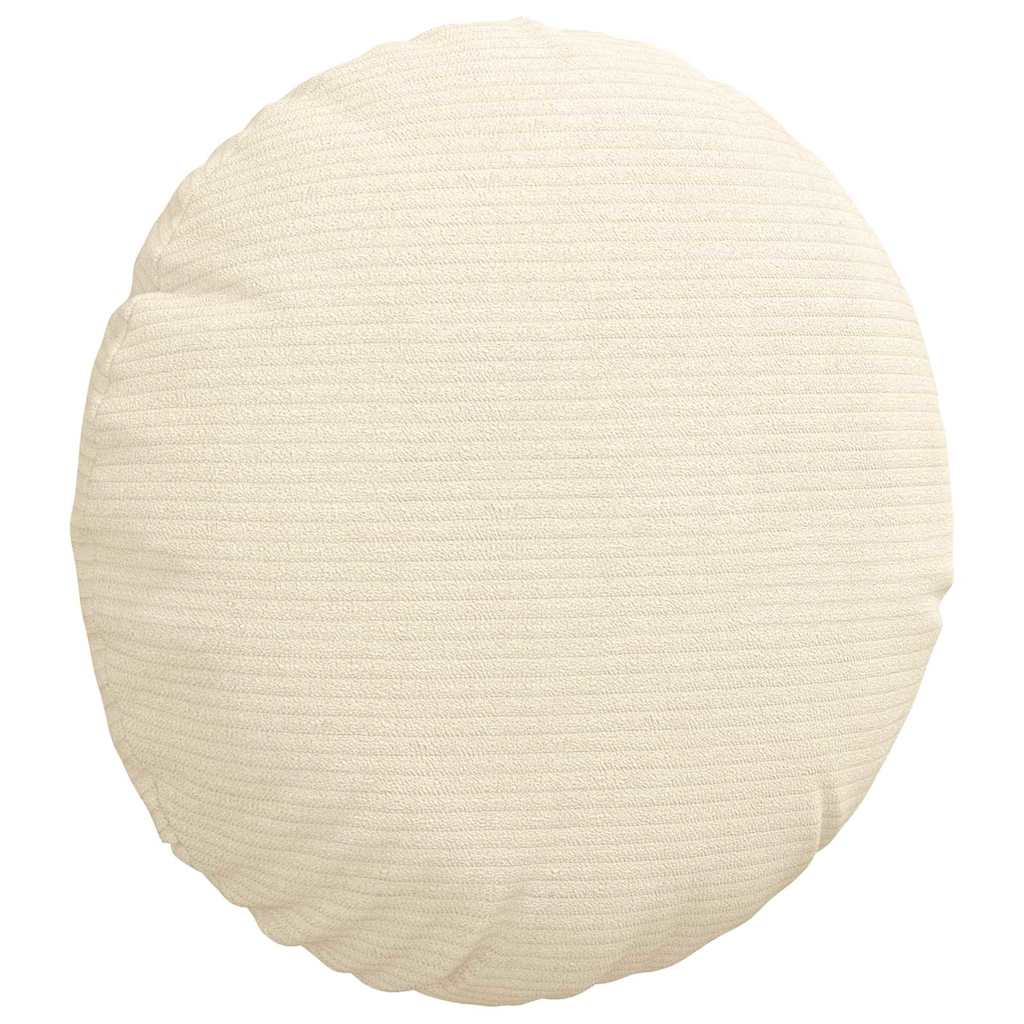 Jastučići za sjedenje 2 pcs Krema Ø30 x 13 cm Kordura tekstil