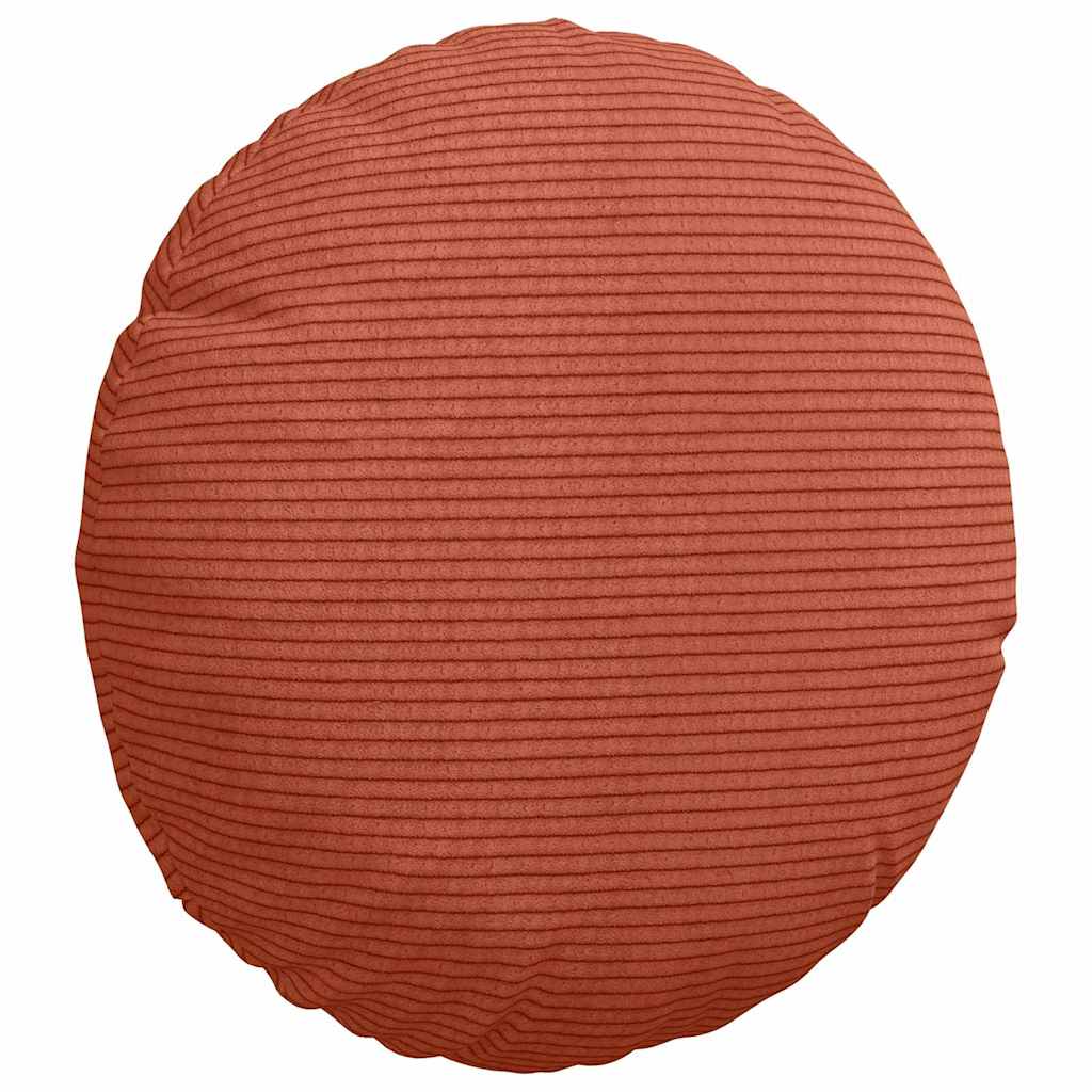Jastučići za sjedenje 2 pcs Crvena narančasta Ø30 x 13 cm