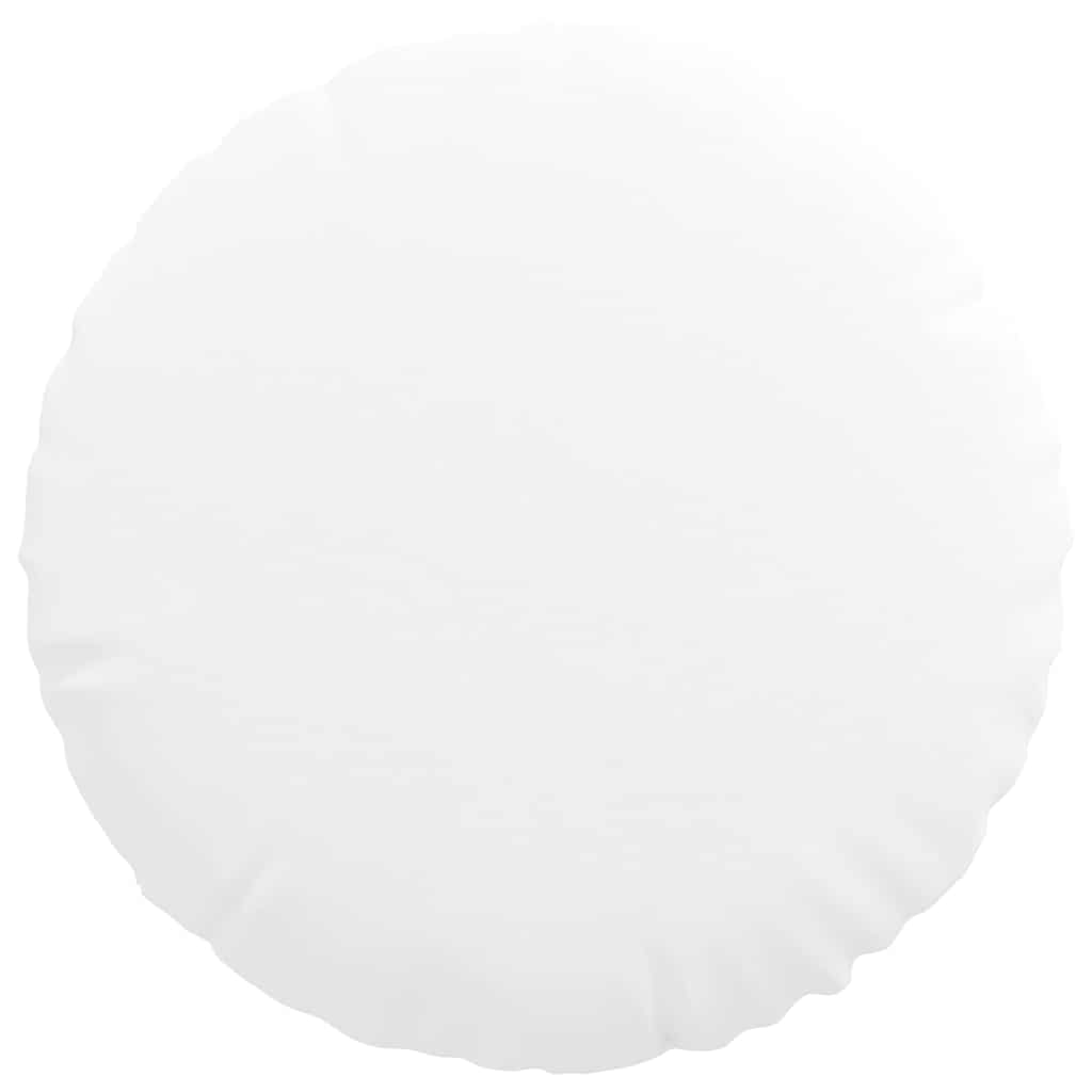 Jastučići za sjedenje 2 pcs Bijelo Ø40 x 13 cm tkanina
