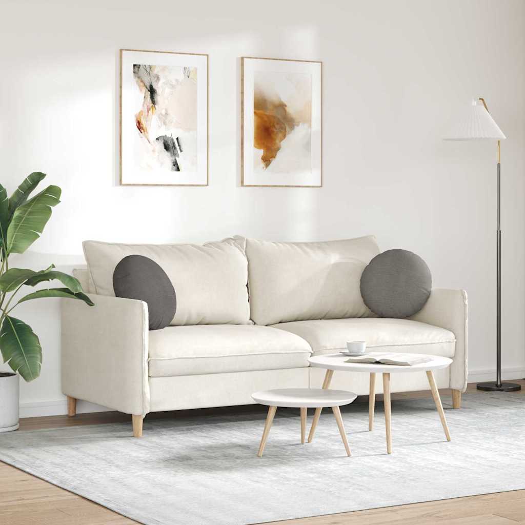 Jastučići za sjedenje 2 pcs Svijetlo siva Ø 40 cm