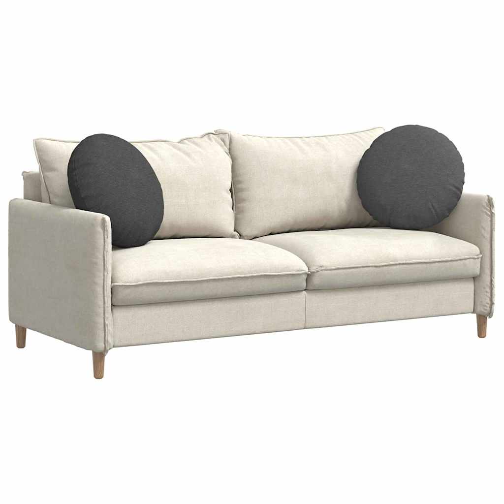 Jastučići za sjedenje 2 pcs Tamno siva Ø50 x 19 cm