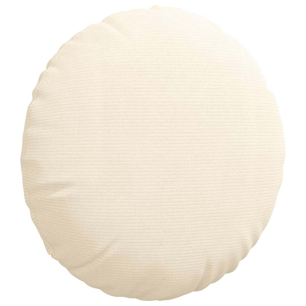 Jastučići za sjedenje 2 pcs Krema Ø50 x 19 cm Kordura tekstil