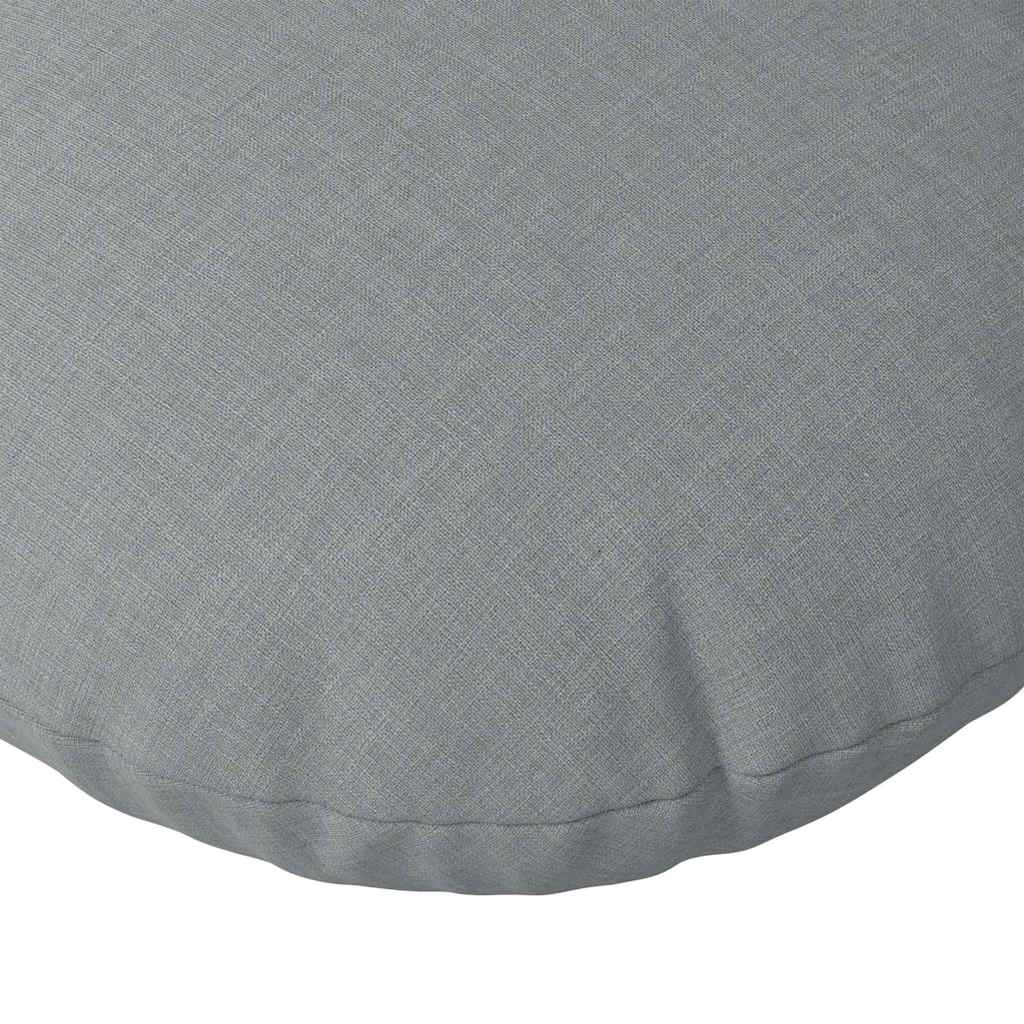 Jastučići za sjedenje 2 pcs Svijetlo siva Ø80 x 29 cm tkanina