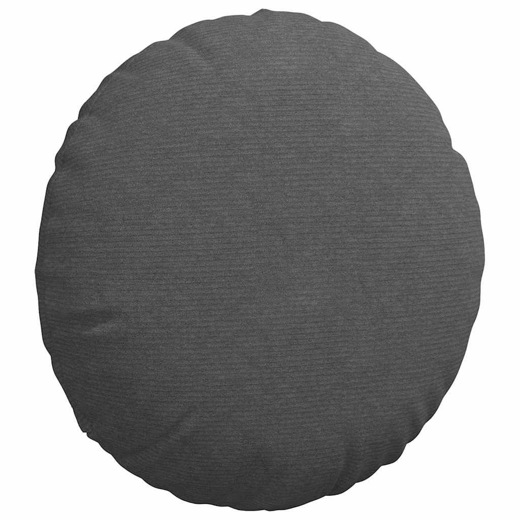 Jastučići za sjedenje 2 pcs Tamno siva Ø 80 cm Kordura tekstil
