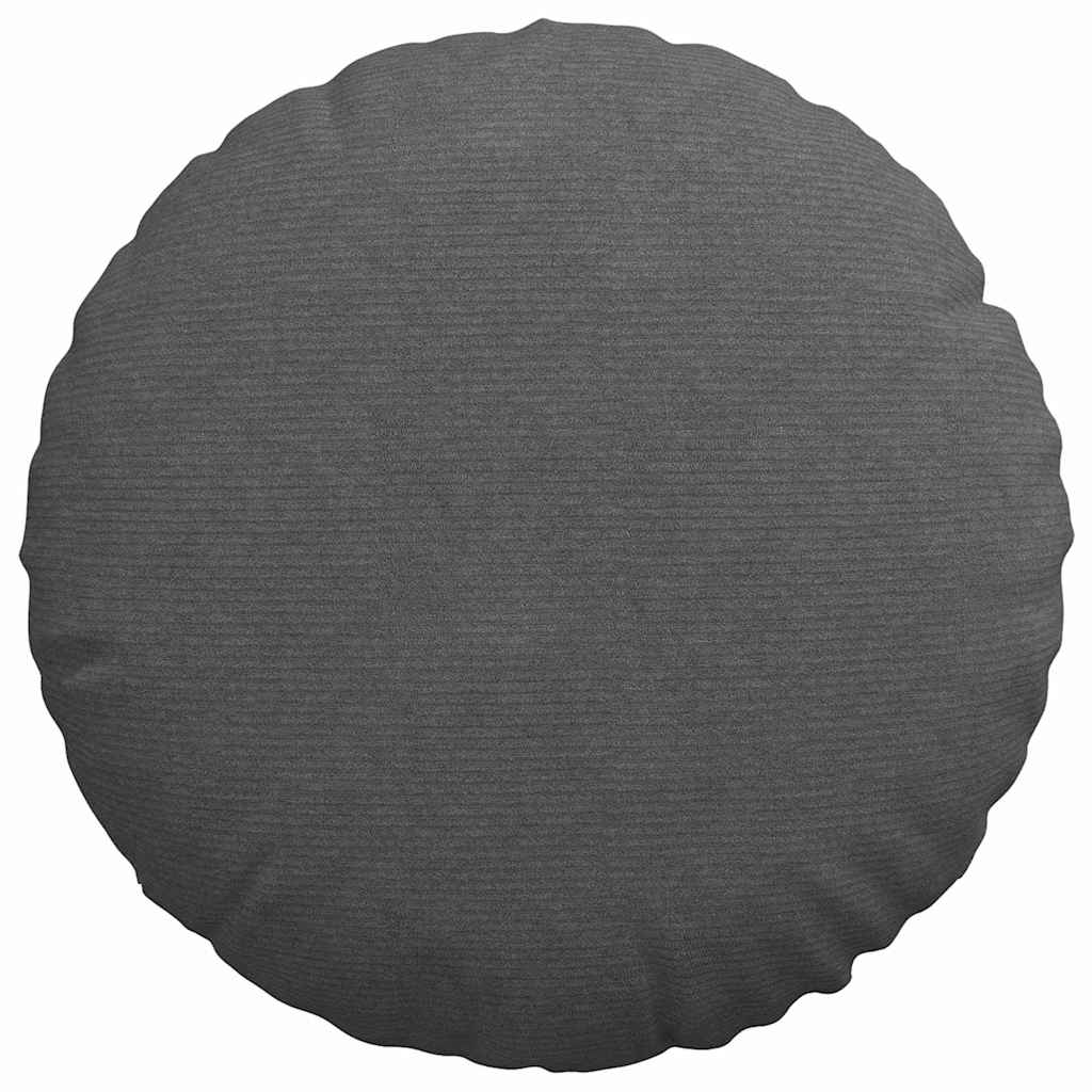 Jastučići za sjedenje 2 pcs Tamno siva Ø 80 cm Kordura tekstil