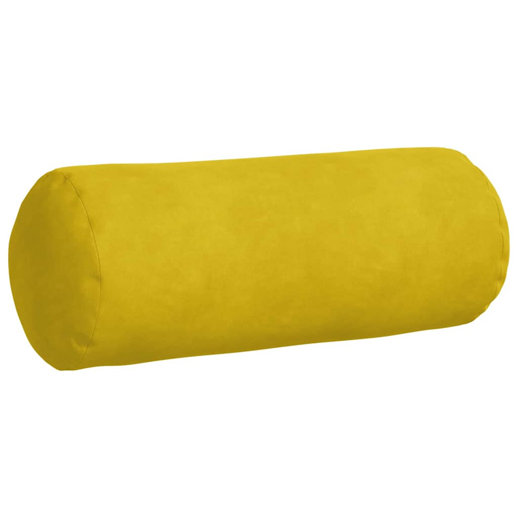 Valjkasti jastučići 2 pcs Žuta Ø 15 x 40 cm Kordura tekstil